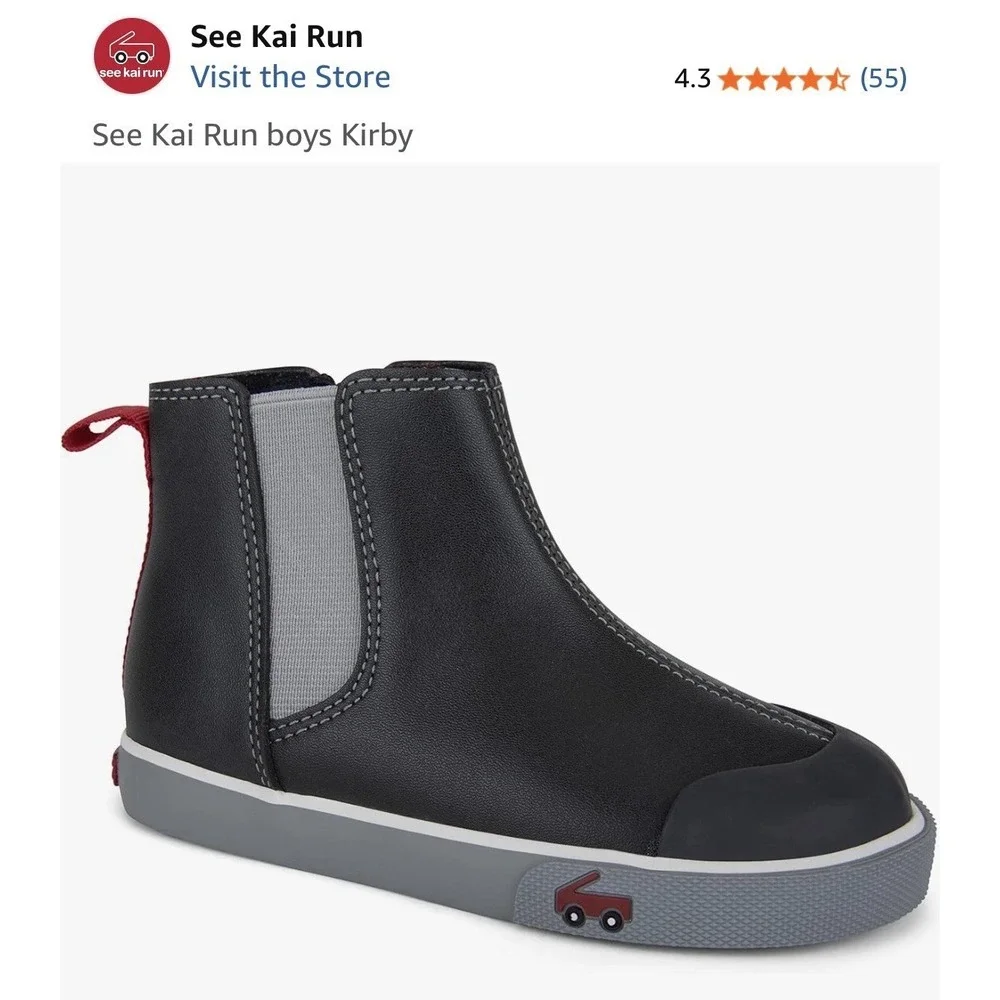 See Kai Run Boy Chelsea Boots Size 7